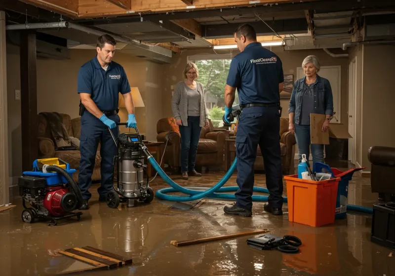 Basement Water Extraction and Removal Techniques process in Cedar Point, NC